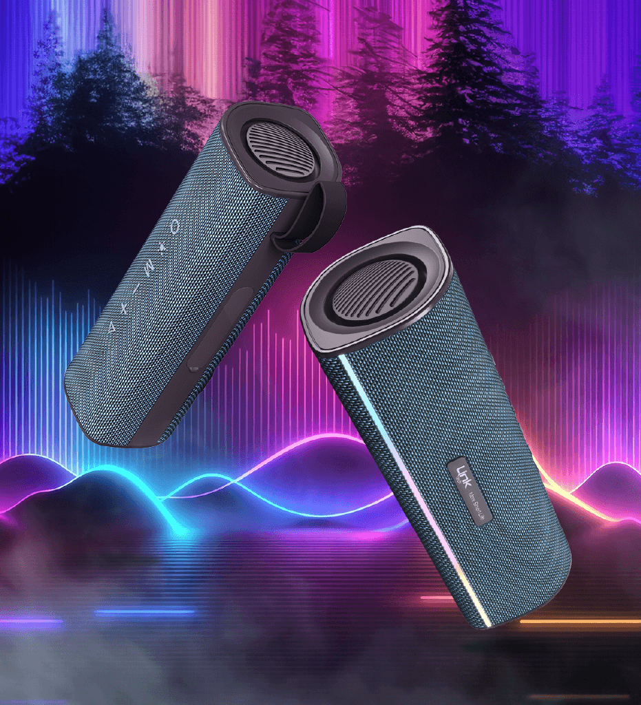 R127 Premium IPX5 Sertifikalı Işıklı Bluetooth Hoparlör | LinkTech